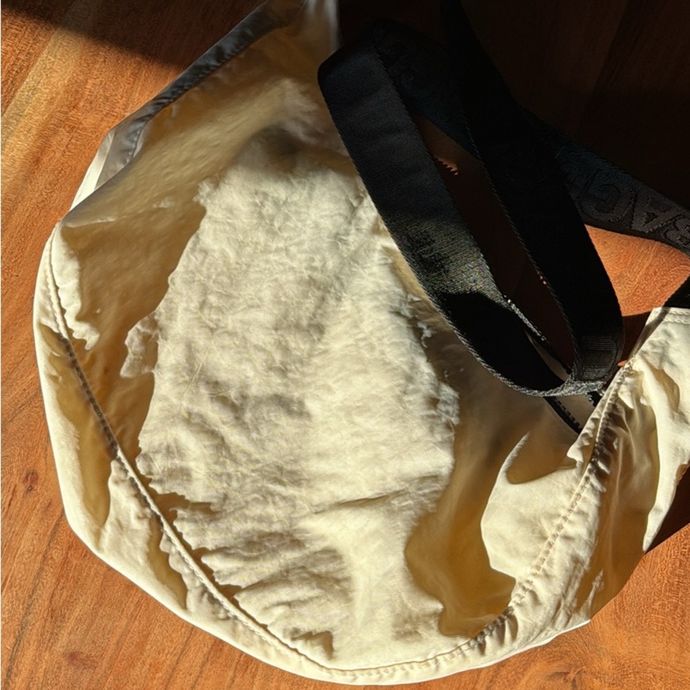 Baggu Cream Medium Crescent Bag